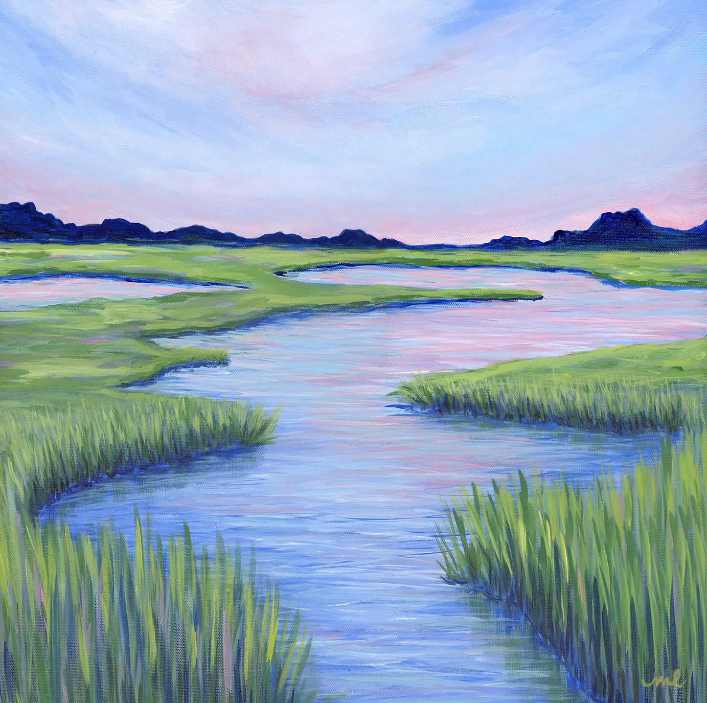 Fine Art Giclée Print of Southern Waters
