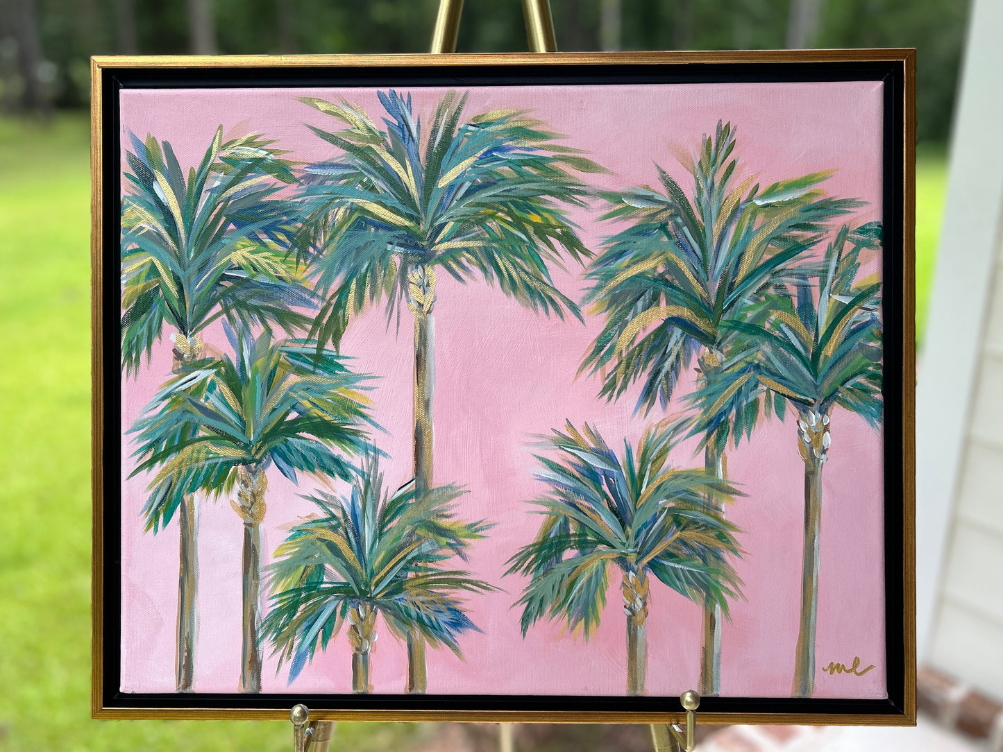 Sunrise Over Palms