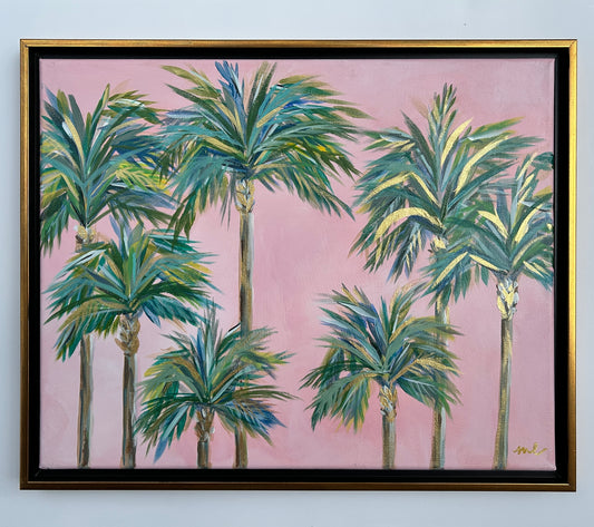 Sunrise Over Palms