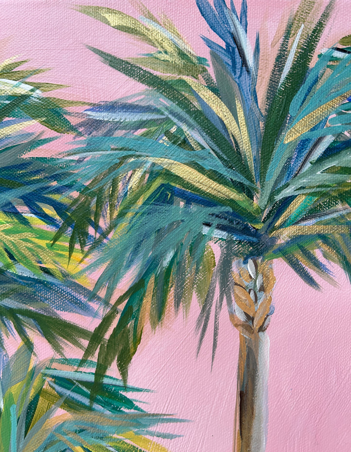 Sunrise Over Palms