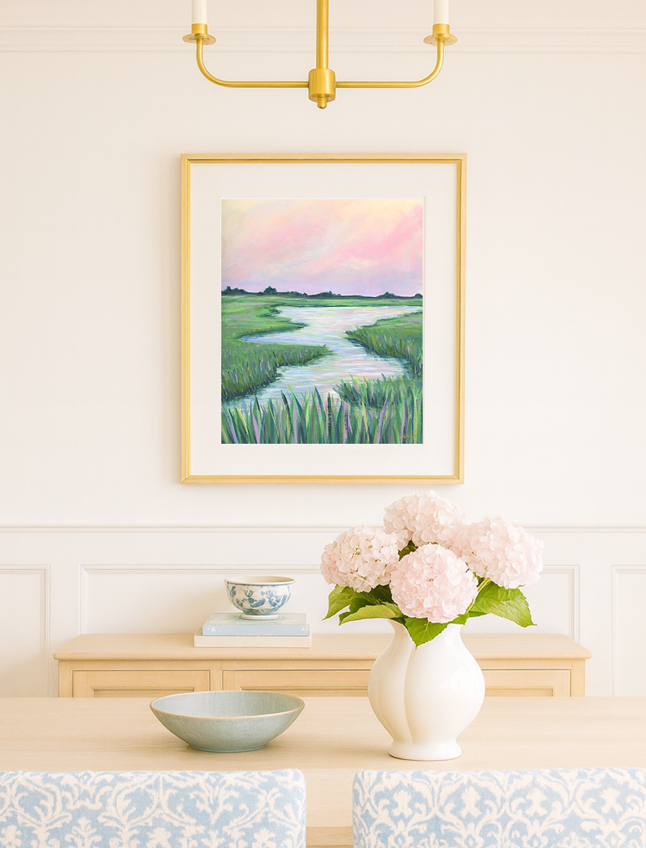 Fine Art Giclée Print of Blush Skies