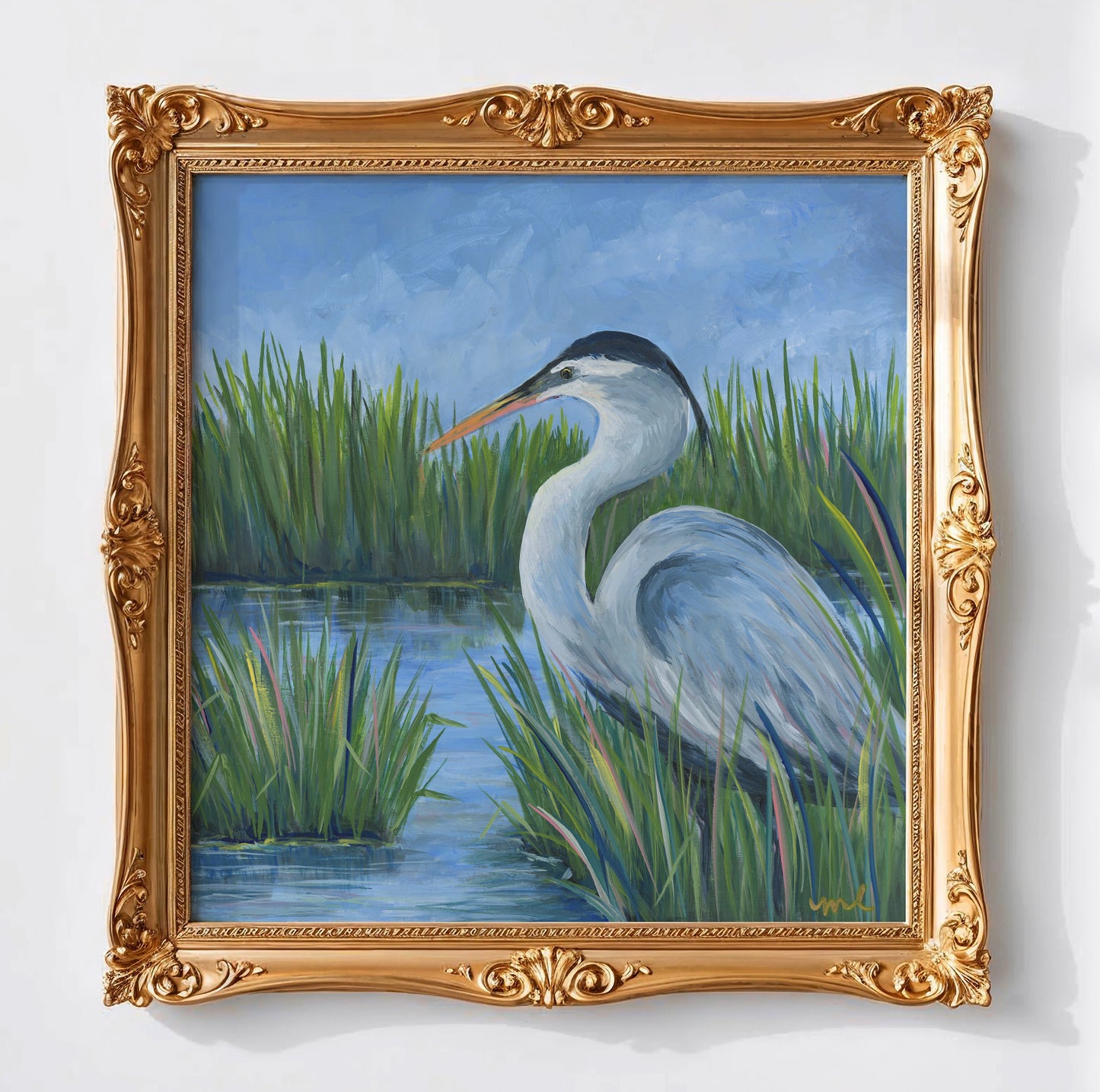 Fine Art Giclée Print of In the Reeds