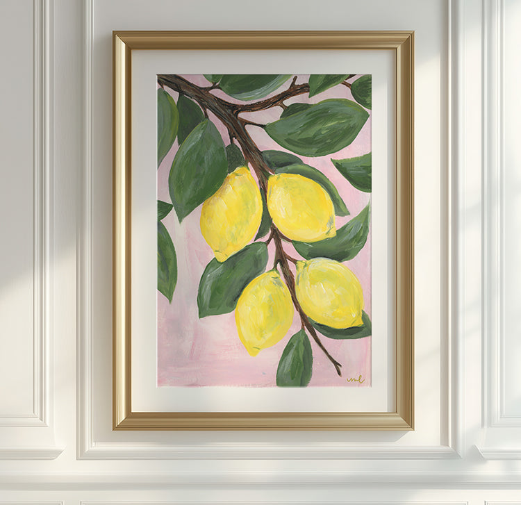 Fine Art Giclée Print of Citrus Study 2