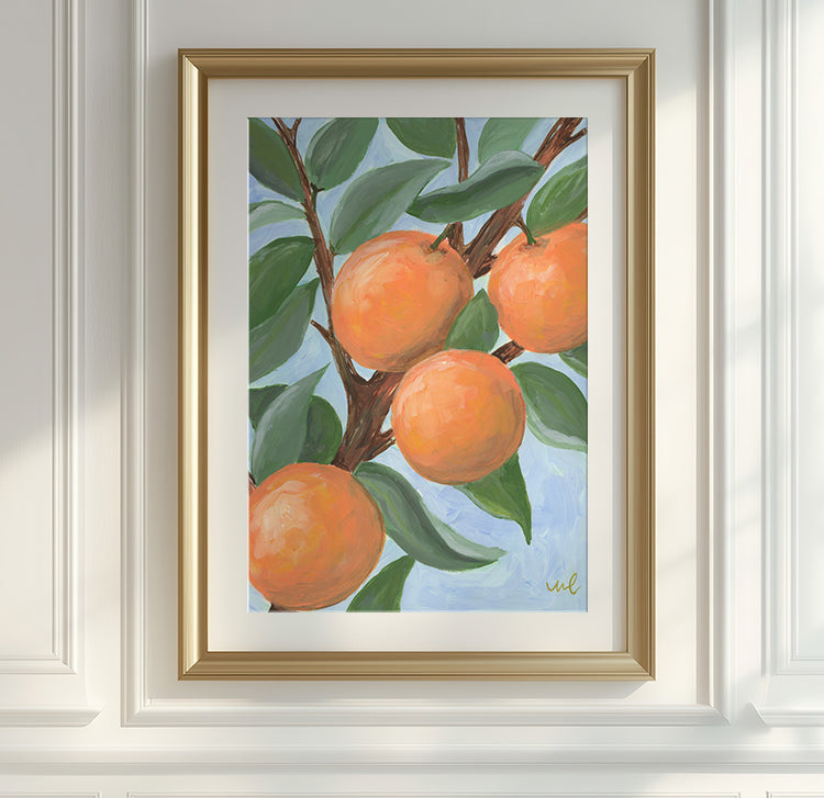 Fine Art Giclée Print of Citrus Study 1
