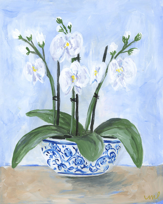 Fine Art Giclée Print of Orchid Study 2